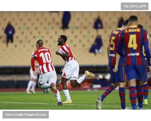 巴塞罗那3-1毕尔巴鄂竞技，晋级西班牙超级杯决赛。